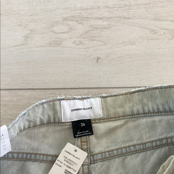 Current Elliott The Cropped Straight Jeans - Picture 6 of 10